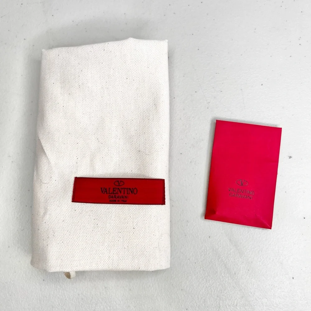 NWT Valentino Garavani Kitten Sling Back Rockstud Pump Heels Size 40/ 9.5 - Picture 7 of 10